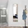 Hivvago 59" Black Metal Framed Full Length Mirror In Multi