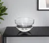 Hivvago 6" Clear Crystal Candy Or Nut Bowl In Transparent