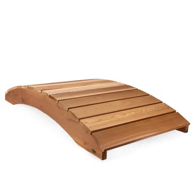 Hivvago 6-ft Cedar Garden Bridge In Brown