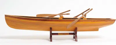 Hivvago 6" X 24.5" X 6" Boston Whitehall Tender In Brown