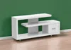 Hivvago 60" White Open Shelving Tv Stand In White
