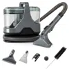 Hivvago 600w Upholstery Cleaner Machine With 15kpa Powerful Suction And Versatile Attachments-gray In Gray