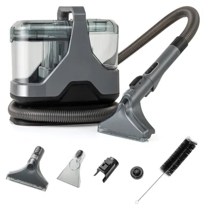 Hivvago 600w Upholstery Cleaner Machine With 15kpa Powerful Suction And Versatile Attachments-gray