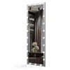 Hivvago 63x24 Inch Hollywood Full-length Ed Mirror - Silver