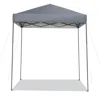 Hivvago 6.6 X 6.6 Feet Outdoor Pop-up Canopy Tent With Upf 50+ Sun Protection-gray