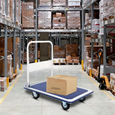 Hivvago 660 Pounds Folding Platform Cart Dolly Hand Truck