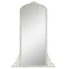 Hivvago 67" White Wood Framed Standing Mirror In White