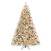 Hivvago 6/7/8 Feet Artificial Xmas Tree 3-minute Quick Shape-8 Ft