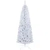 Hivvago 6ft Pencil Christmas Tree In White