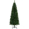 Hivvago 6ft Pencil Christmas Tree In Green