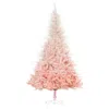Hivvago 6ft Unlit Spruce Artificial Christmas Tree With Realistic Branches And 800 Tips In Pink