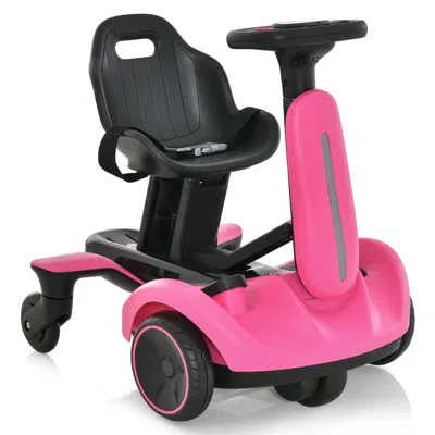 Hivvago 6v Kids Ride On Drift Car With 360° Spin And 2 Adjustable Heights