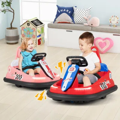 Hivvago 6v Kids Ride-on Bumper Car With 360â° Spinning And Dual Motors-green