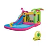 Hivvago 7 In 1 Outdoor Inflatable Bounce House With Water Slides And Splash Pools Without Blower