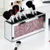 Hivvago 7" Pink Wood Jewelry Organizer Tray With Inlays In Metallic