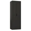 Hivvago 70 Inch Freestanding Storage Cabinet With 2 Doors And 5 Shelves-black