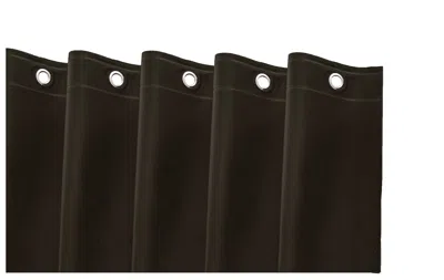Hivvago 72" Black Vinyl Shower Curtain Liner