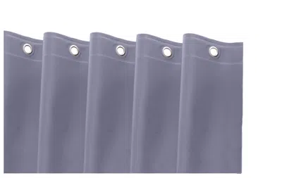Hivvago 72" Blue Vinyl Shower Curtain Liner
