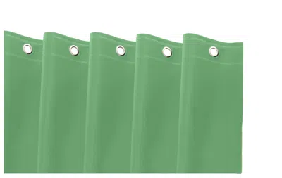 Hivvago 72" Green Vinyl Shower Curtain Liner