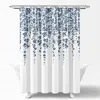 Hivvago 72-inch Floral Vines And Flowers Shower Curtain
