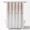 Hivvago 72-inch Floral Vines Flowers Shower Curtain