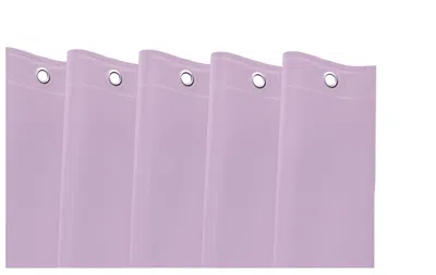 Hivvago 72" Lilac Vinyl Shower Curtain Liner In Purple