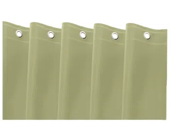 Hivvago 72" Moss Green Vinyl Shower Curtain Liner