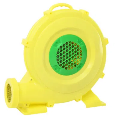 Hivvago 480w Bounce House Blower With Handle And Ground Stakes In Yellow