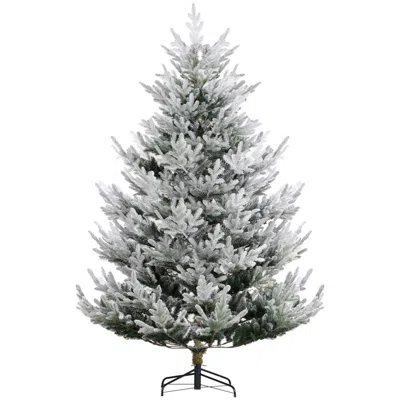 Hivvago 7.5 Foot Artificial Christmas Tree In Multi