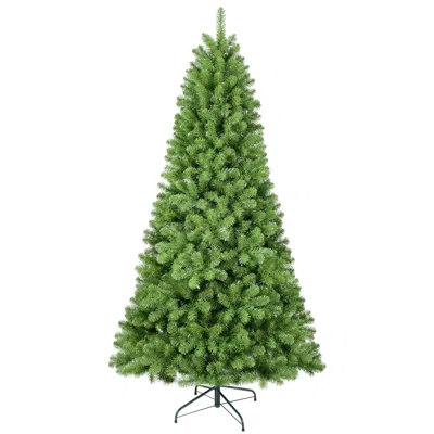 Hivvago 7.5ft Christmas Tree With Memory Wire In Green