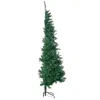 Hivvago 7ft Half Artificial Christmas Tree Holiday Dãcor With 520 Branches In Green