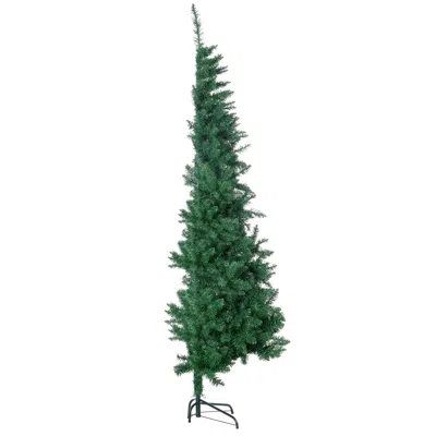 Hivvago 7ft Half Artificial Christmas Tree Holiday Dãcor With 520 Branches In Green