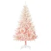 Hivvago 7ft Unlit Spruce Artificial Christmas Tree With Realistic Branches And 1000 Tips In Neutral