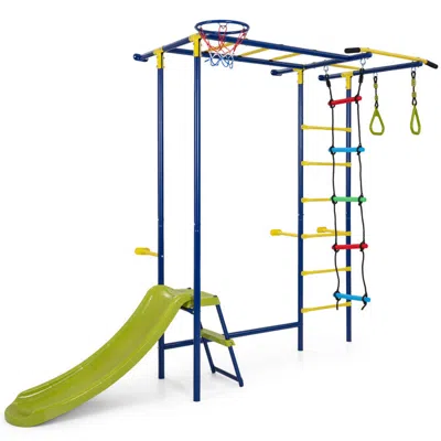 Hivvago 7-in-1 Indoor Jungle Gym For Toddlers In Multi