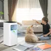 Hivvago 8000 Btu Portable Air Conditioner With Remote Control And Sleep Mode-black