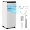 Hivvago 8000 Btu Portable Air Conditioner With Remote Control-white
