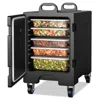 Hivvago 81 Quart Capacity End-loading Insulated Food Pan Carrier With Wheels