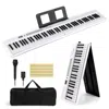 Hivvago 88 Key Foldable Electric Keyboard Piano With Wireless Midi And Dual Speakers