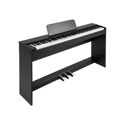 Hivvago 88-key Hammer Action Weighted Keyboard With Furniture Stand