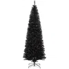 Hivvago 8ft Pencil Christmas Tree In Black