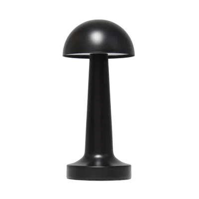 Hivvago 9" Black Metal Lighthouse Table Lamp