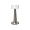 Hivvago 9" Silver Metal Lighthouse Table Lamp In Gold