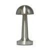 Hivvago 9" Silver Metal Lighthouse Table Lamp In Silver