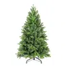 Hivvago 6ft Christmas Tree With 1032 Pe+pvc Tips Full-bodied Holiday Tree With Hinged Branches In Green