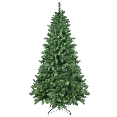Hivvago 9ft Green Christmas Tree With 620 Wifi-controlled Rgb Led Lights