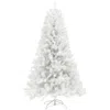 Hivvago 7.5ft Tall Artificial Christmas Tree In White