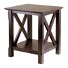 Hivvago Accent Table Cappuccino