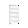 Hivvago Acrylic Dry Erase To-do List 13"h In Multi