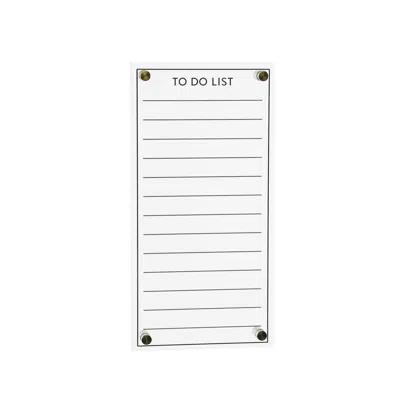 Hivvago Acrylic Dry Erase To-do List 13"h In Multi