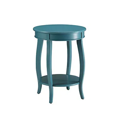 Hivvago Affiable Side Table, Teal Blue